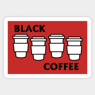 BLACK COFFEE Sticker